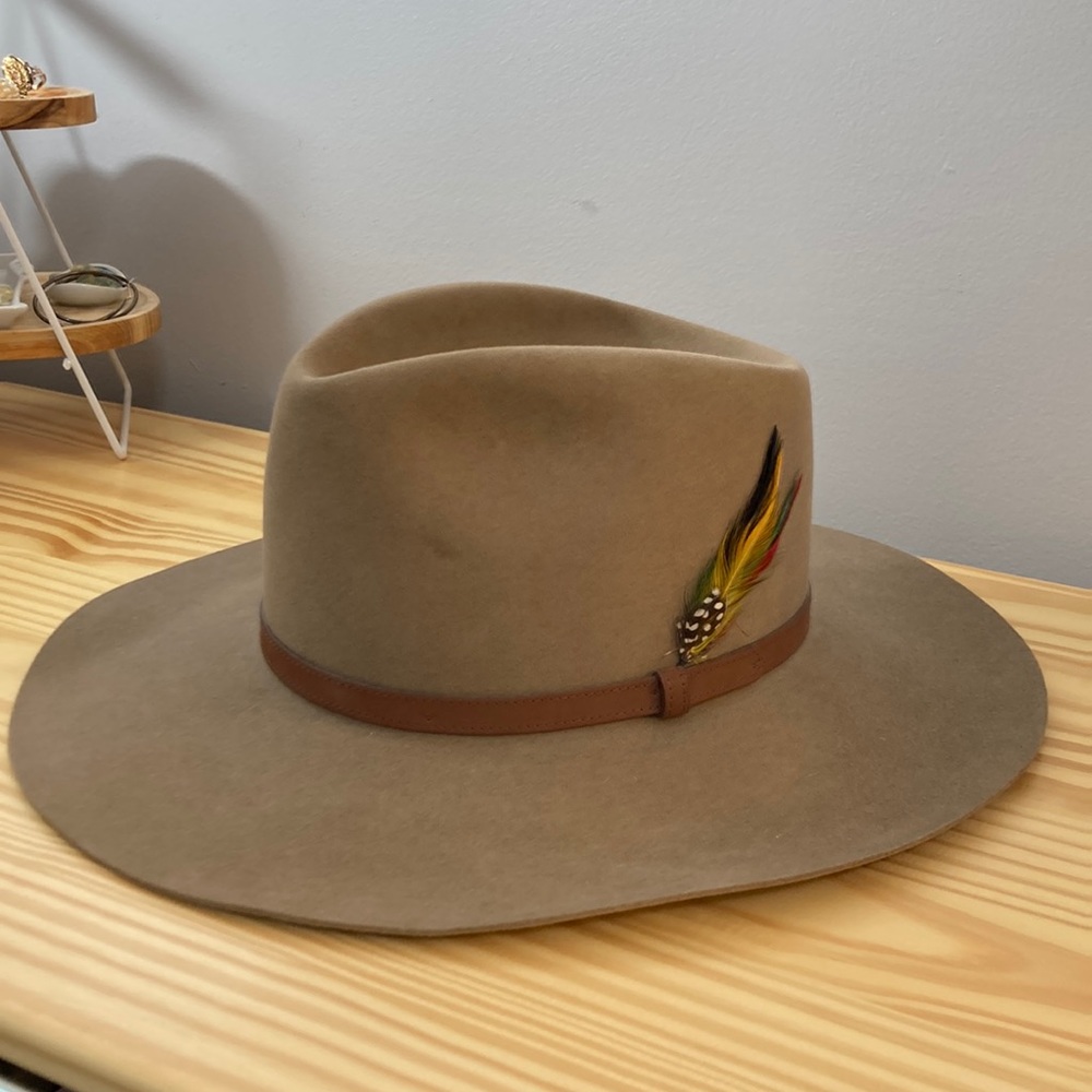 Biltmore Wilderness Collection Brown Buckskin Felt Hat